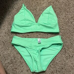Green bikini